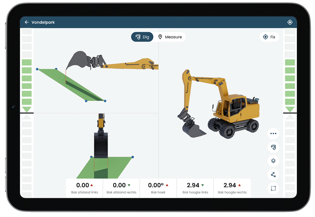 UNI-Machine Machinebesturing 3D GPS