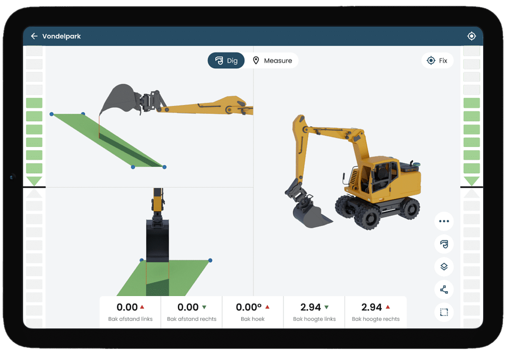 UNI-Machine Machinebesturing 3D GPS