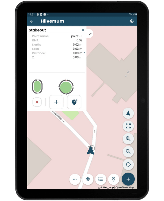El software de topografía más sencillo del mercado. Le permite inspeccionar y replantear como si fuera un juego.